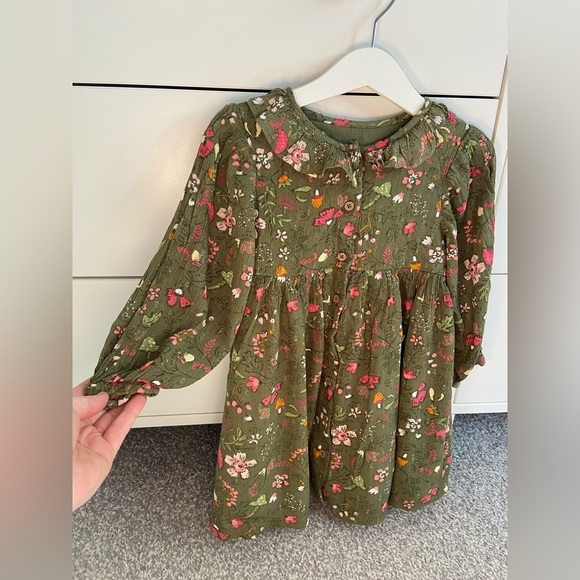 George (Asda) floral dress 3-4 years - Picture 3 of 4